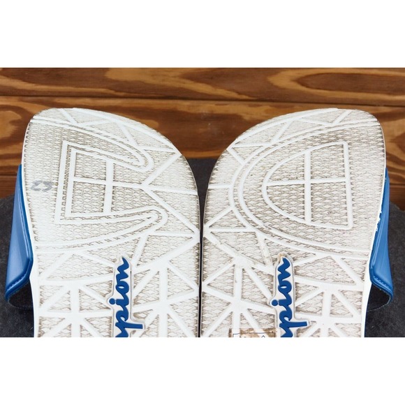 Champion Size 7 M Blue Slide Synthetic Men Shoes 100147M‎ - Picture 8 of 8